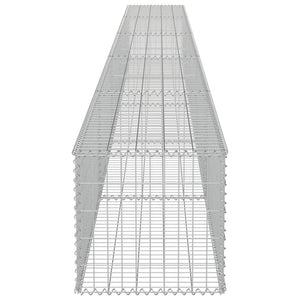 Συρματοκιβώτιο Τοίχος 600x50x50 εκ. Γαλβαν. Χάλυβας + Καλύμματα - PAKOBAZAAR