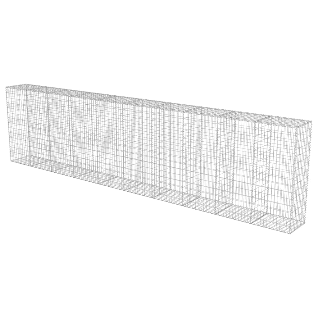 Συρματοκιβώτιο Τοίχος 600x50x150 εκ. Γαλβαν.Χάλυβας + Καλύμματα - PAKOBAZAAR