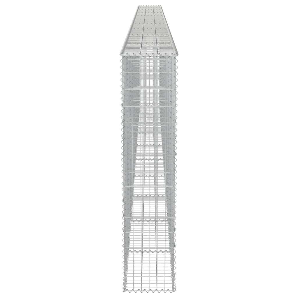 Συρματοκιβώτιο Τοίχος 600x30x150 εκ. Γαλβαν.Χάλυβας + Καλύμματα - PAKOBAZAAR