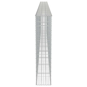 Συρματοκιβώτιο Τοίχος 600x30x150 εκ. Γαλβαν.Χάλυβας + Καλύμματα - PAKOBAZAAR