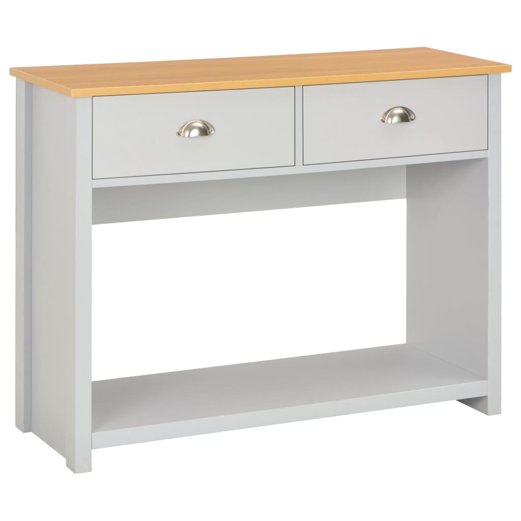 Τραπέζι Κονσόλα Γκρι 97 x 35 x 76 εκ. - PAKOBAZAAR