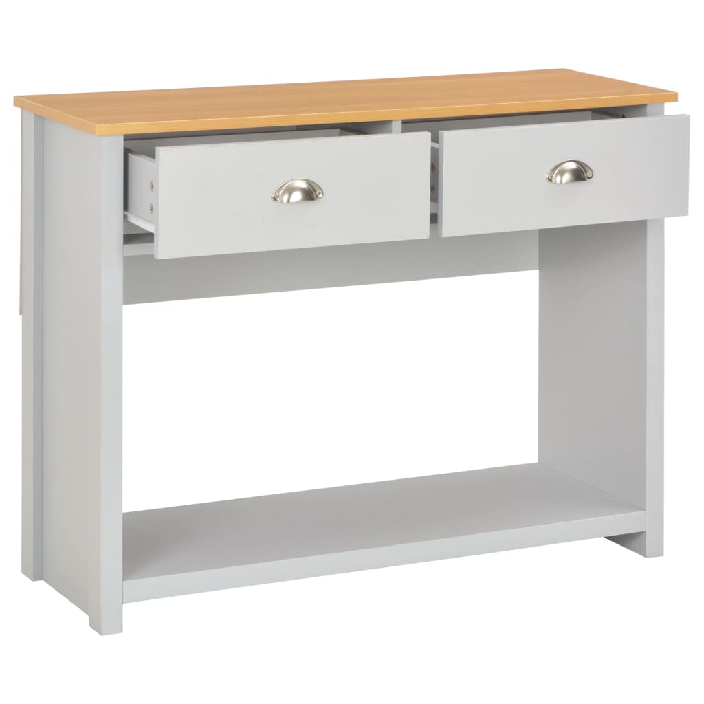 Τραπέζι Κονσόλα Γκρι 97 x 35 x 76 εκ. - PAKOBAZAAR