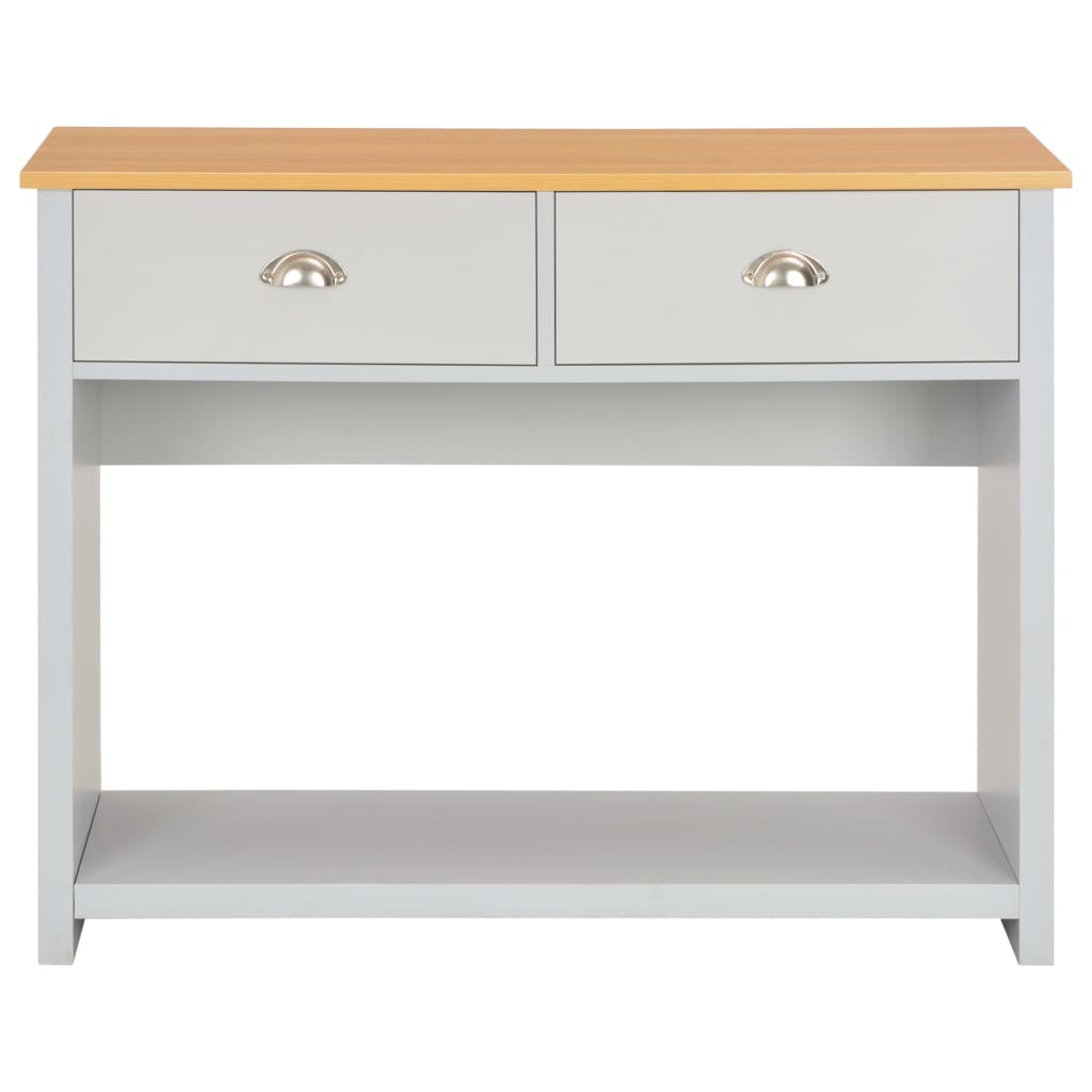 Τραπέζι Κονσόλα Γκρι 97 x 35 x 76 εκ. - PAKOBAZAAR