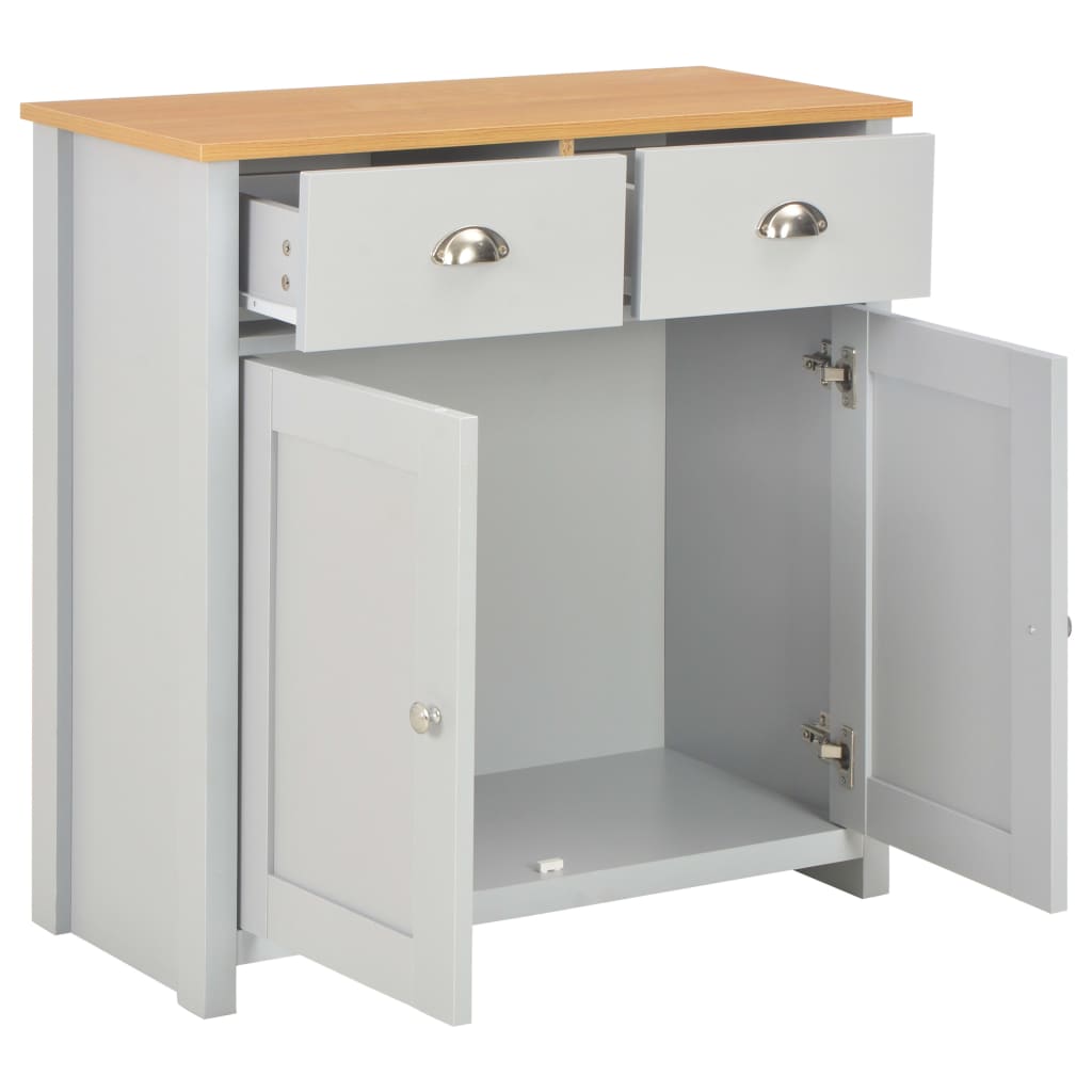 Μπουφές Γκρι 79 x 35 x 81 εκ. - PAKOBAZAAR