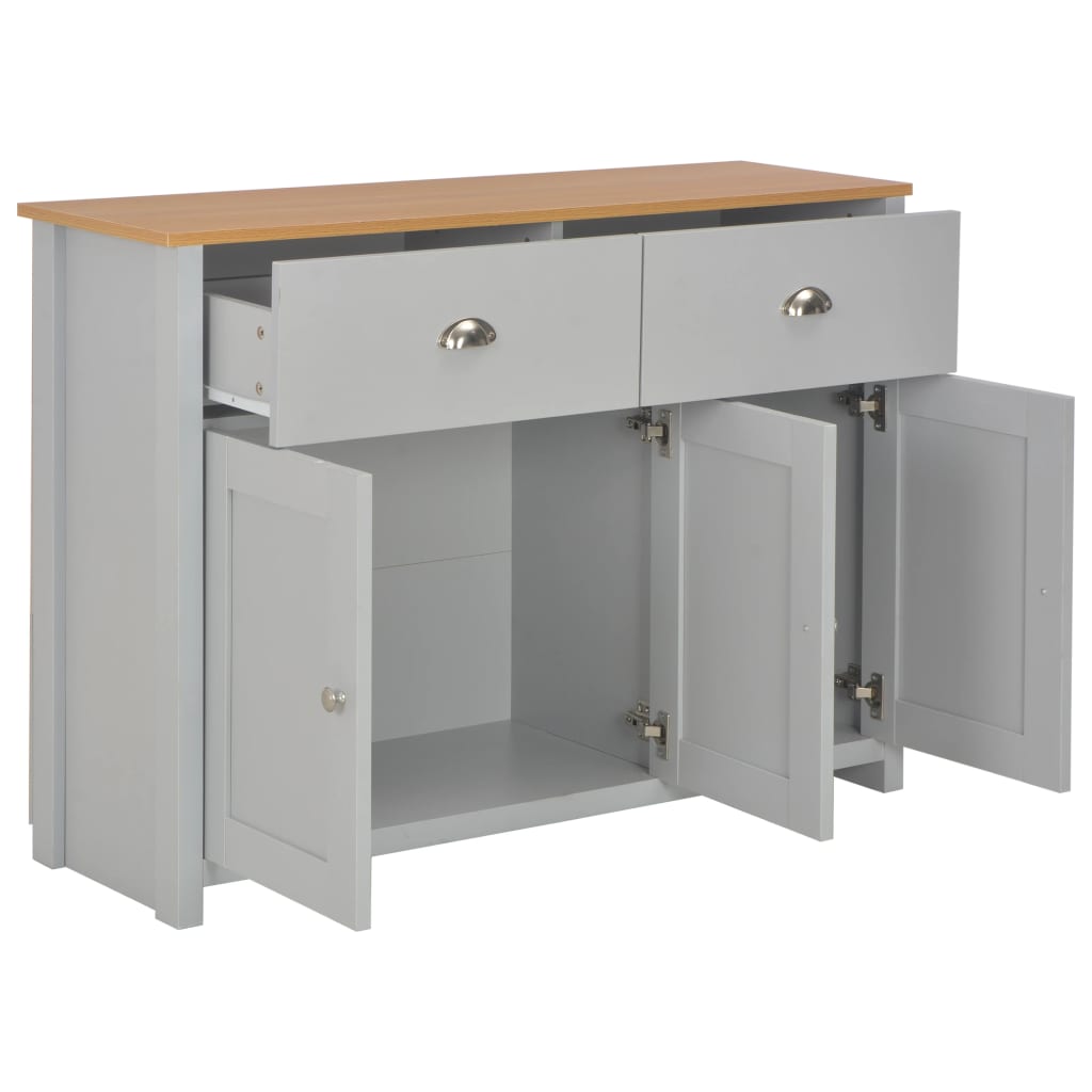 Μπουφές Γκρι 112 x 35 x 81 εκ. - PAKOBAZAAR