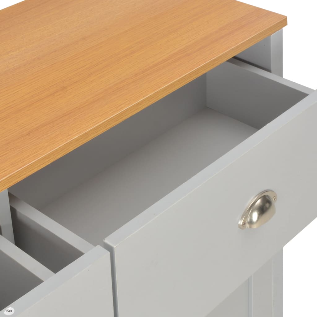 Μπουφές Γκρι 112 x 35 x 81 εκ. - PAKOBAZAAR