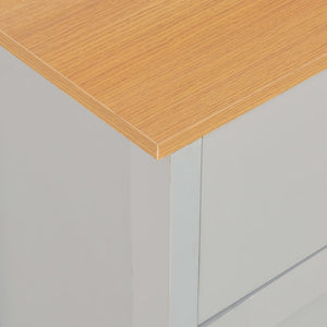 Μπουφές Γκρι 112 x 35 x 81 εκ. - PAKOBAZAAR