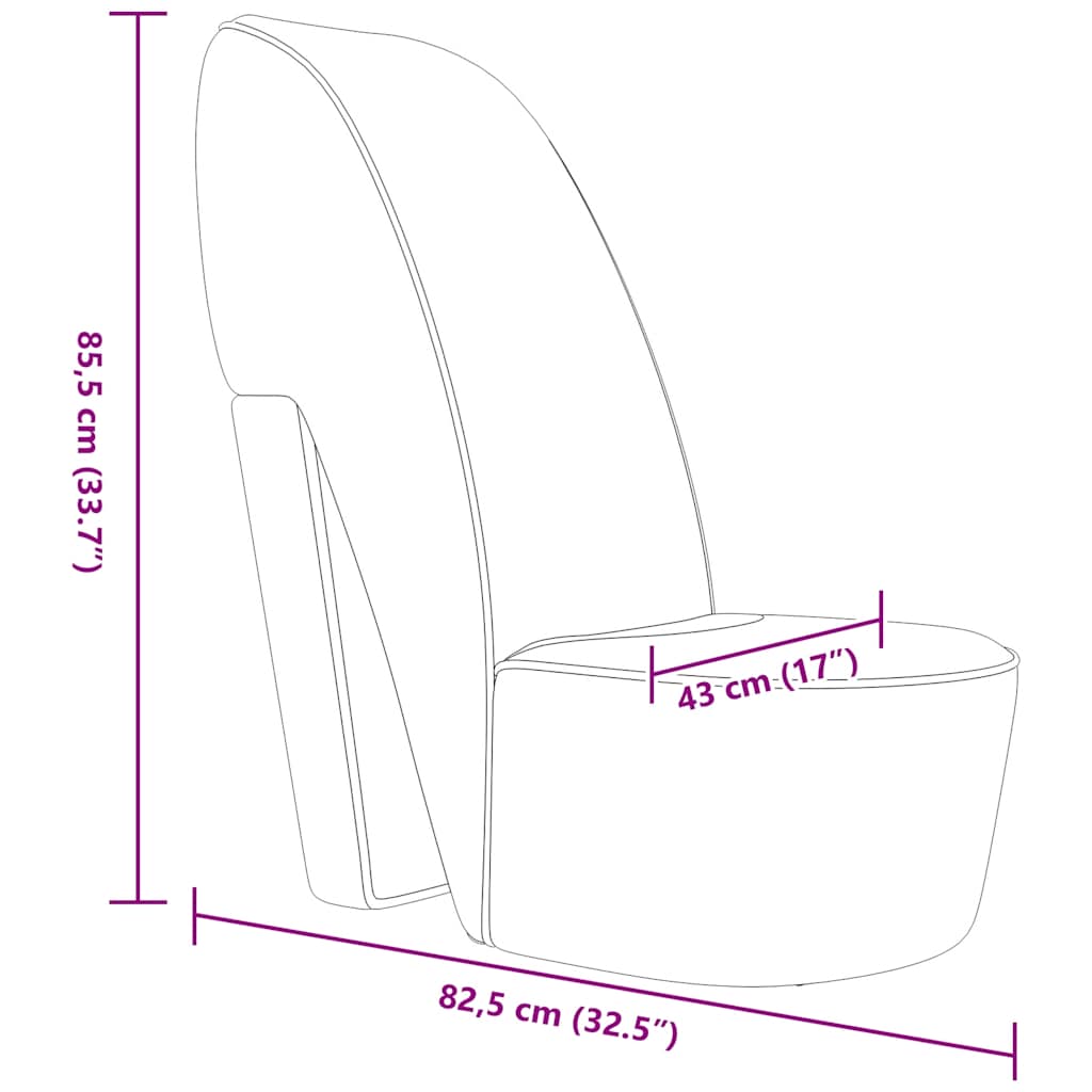 Κάθισμα Γόβα Κόκκινο από Βελούδο - PAKOBAZAAR