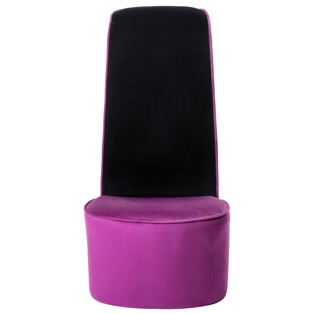 Κάθισμα Γόβα Μοβ από Βελούδο - PAKOBAZAAR