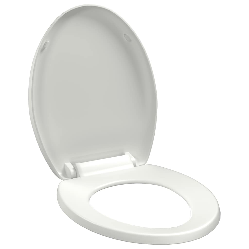 Κάλυμμα Λεκάνης με Soft Close & Quick Release Λευκό - PAKOBAZAAR