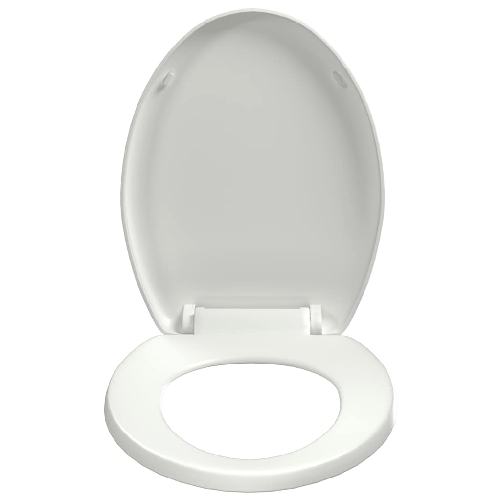 Κάλυμμα Λεκάνης με Soft Close & Quick Release Λευκό - PAKOBAZAAR