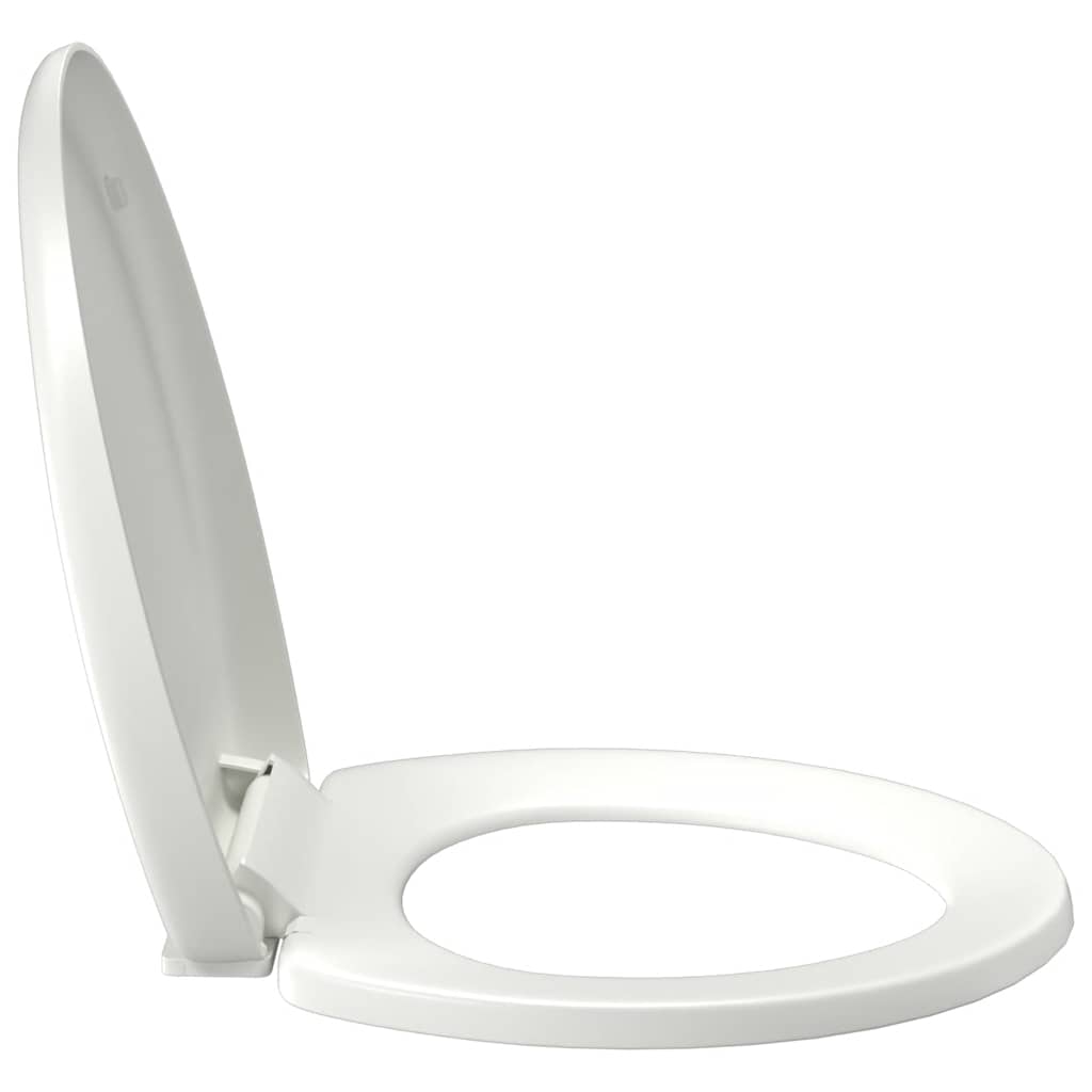 Κάλυμμα Λεκάνης με Soft Close & Quick Release Λευκό - PAKOBAZAAR