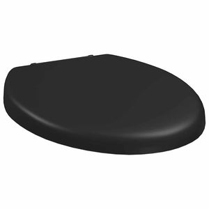 Κάλυμμα Λεκάνης με Soft Close & Quick Release Μαύρο - PAKOBAZAAR