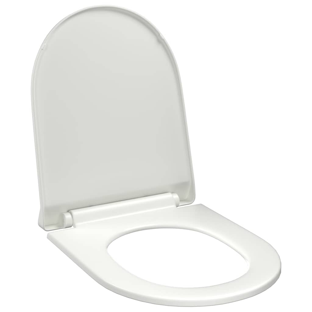 Κάλυμμα Λεκάνης με Soft Close & Quick Release Λευκό - PAKOBAZAAR