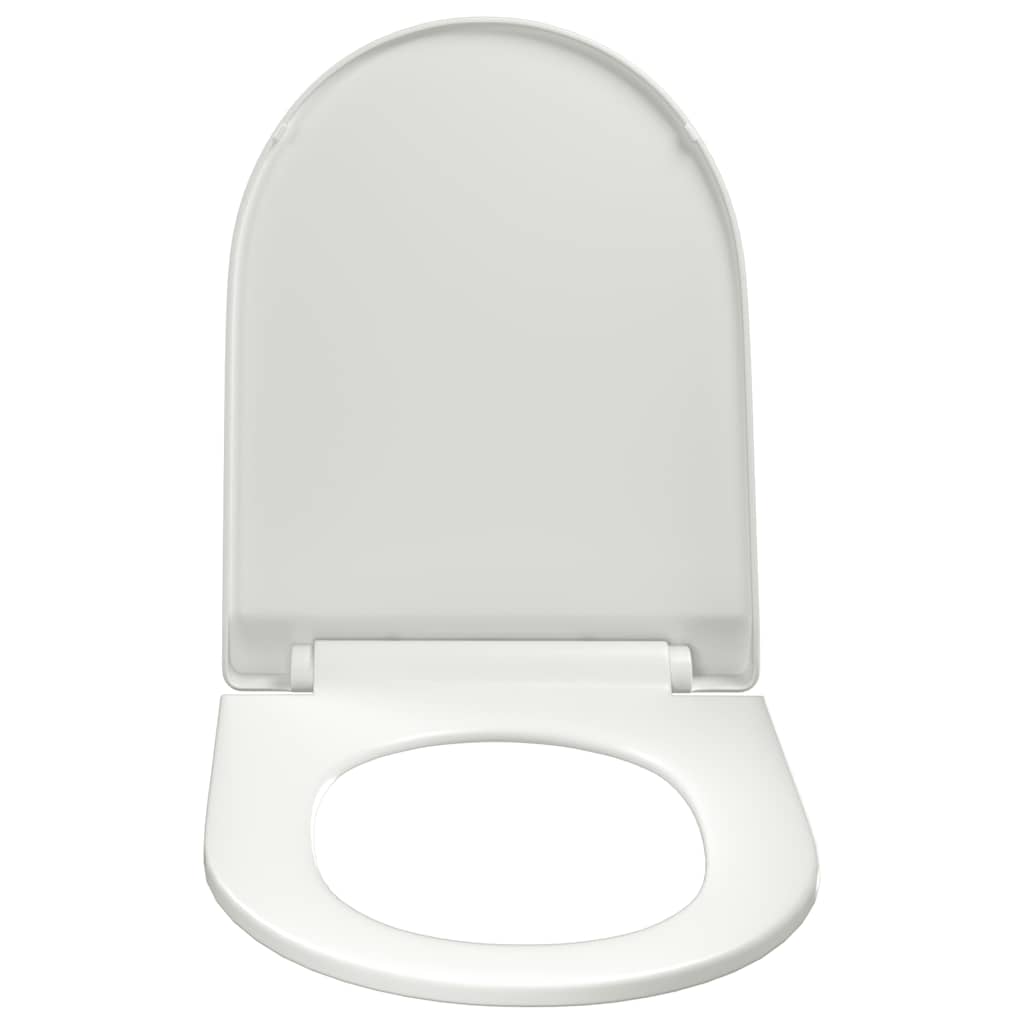 Κάλυμμα Λεκάνης με Soft Close & Quick Release Λευκό - PAKOBAZAAR