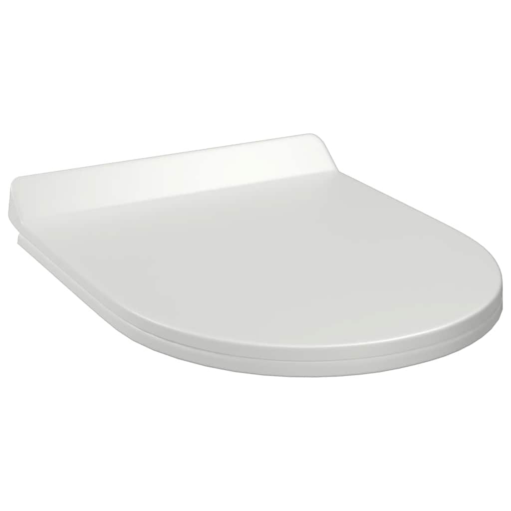Κάλυμμα Λεκάνης με Soft Close & Quick Release Λευκό - PAKOBAZAAR
