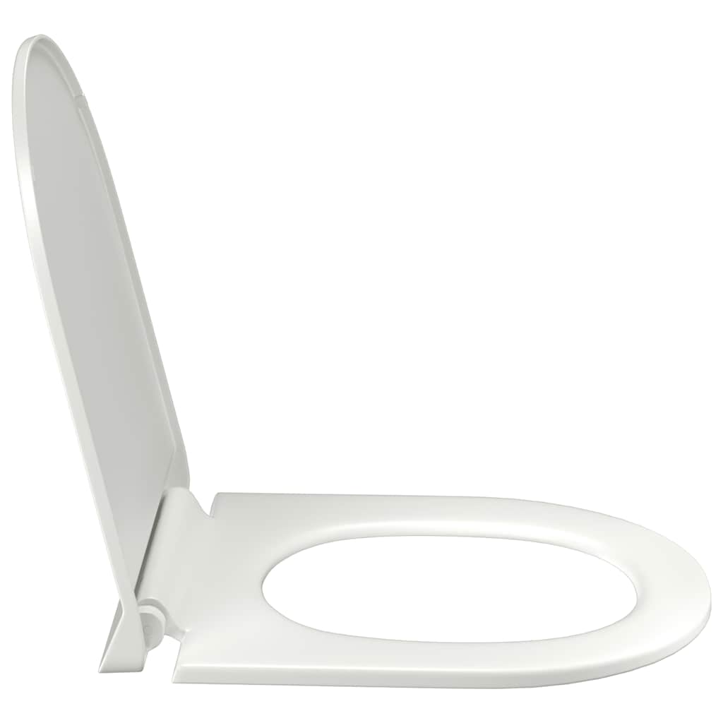 Κάλυμμα Λεκάνης με Soft Close & Quick Release Λευκό - PAKOBAZAAR
