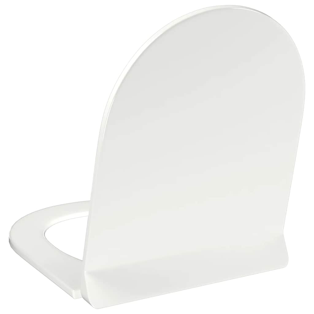 Κάλυμμα Λεκάνης με Soft Close & Quick Release Λευκό - PAKOBAZAAR