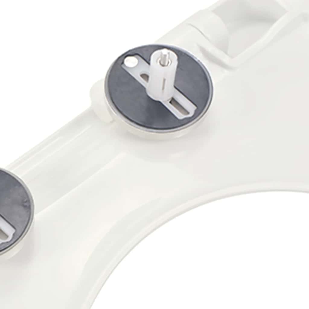 Κάλυμμα Λεκάνης με Soft Close & Quick Release Λευκό - PAKOBAZAAR