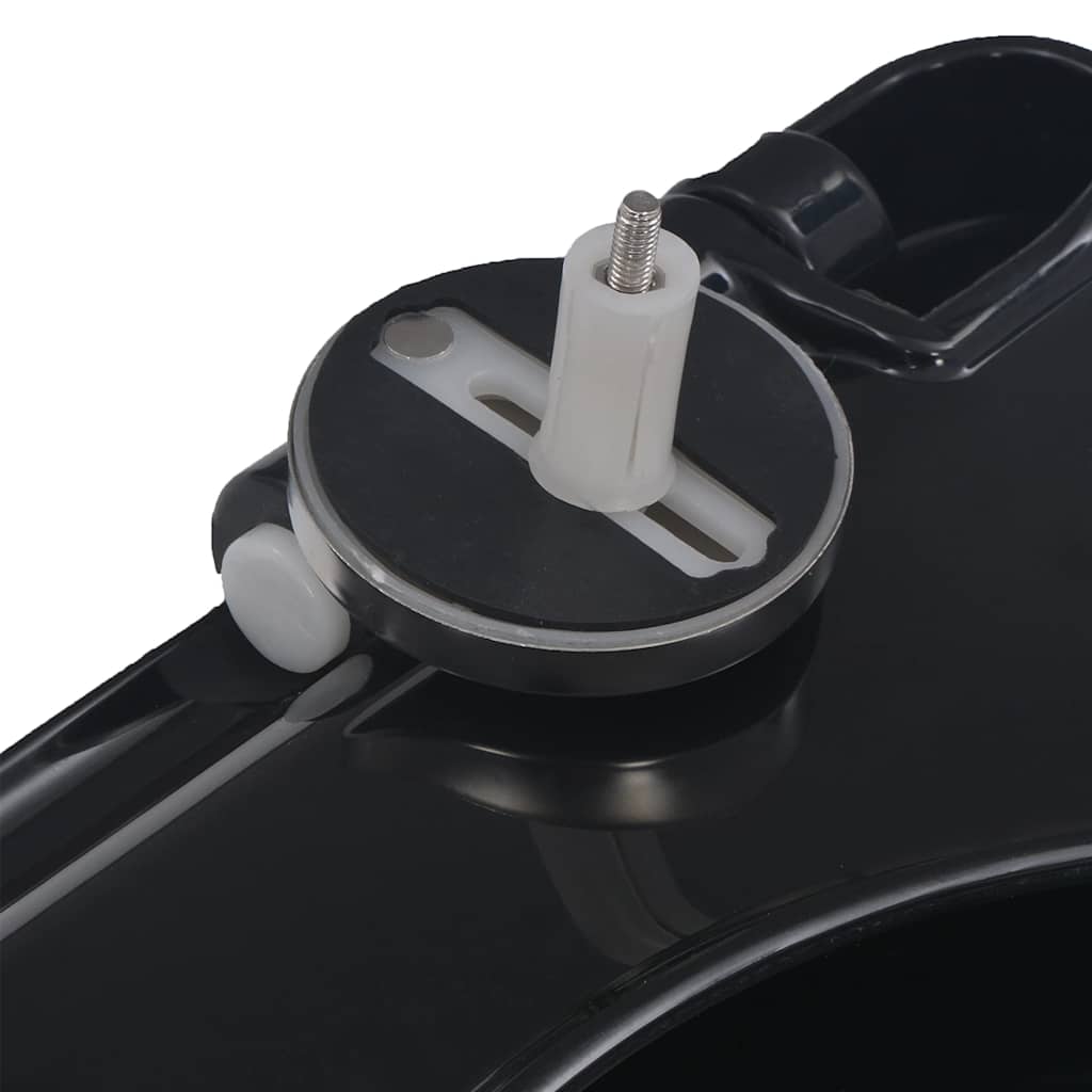 Κάλυμμα Λεκάνης με Soft Close & Quick Release Μαύρο - PAKOBAZAAR