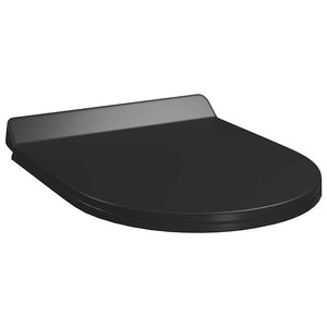 Κάλυμμα Λεκάνης με Soft Close & Quick Release Μαύρο - PAKOBAZAAR