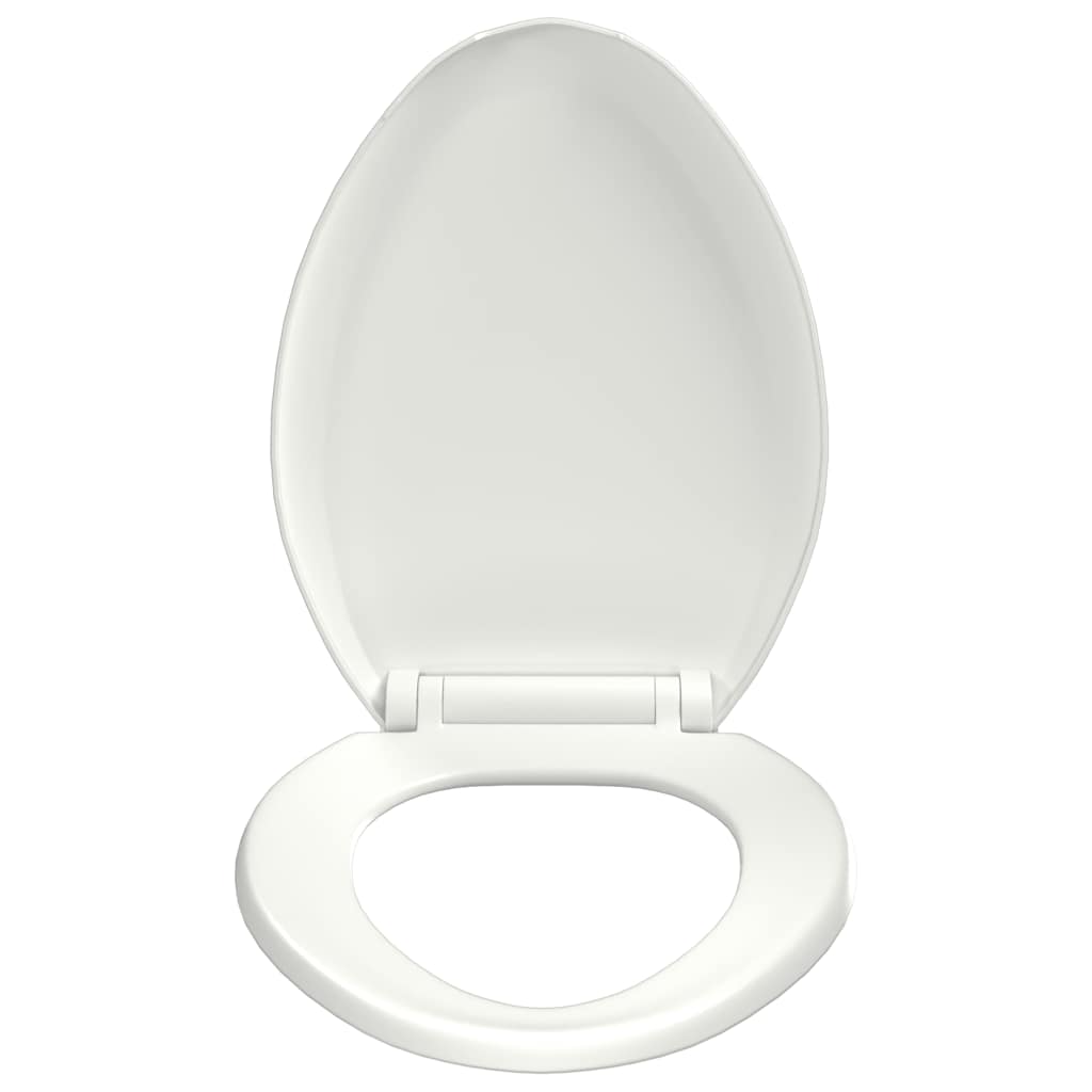 Κάλυμμα Λεκάνης με Soft Close & Quick Release Λευκό - PAKOBAZAAR