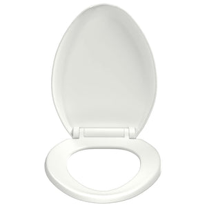 Κάλυμμα Λεκάνης με Soft Close & Quick Release Λευκό - PAKOBAZAAR
