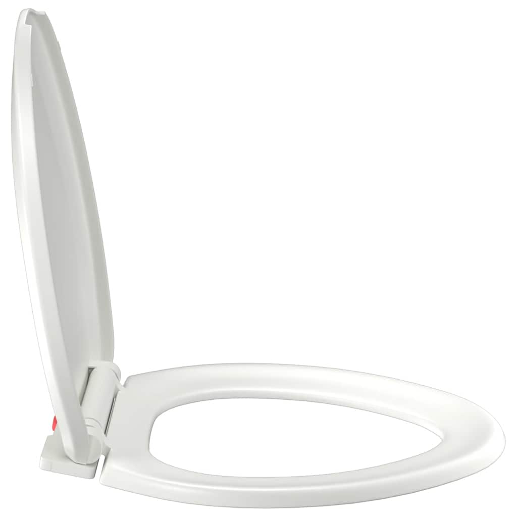 Κάλυμμα Λεκάνης με Soft Close & Quick Release Λευκό - PAKOBAZAAR