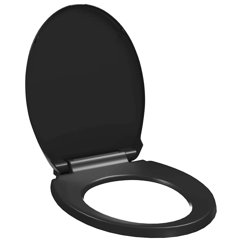 Κάλυμμα Λεκάνης με Soft Close & Quick Release Μαύρο - PAKOBAZAAR