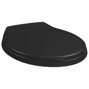Κάλυμμα Λεκάνης με Soft Close & Quick Release Μαύρο - PAKOBAZAAR
