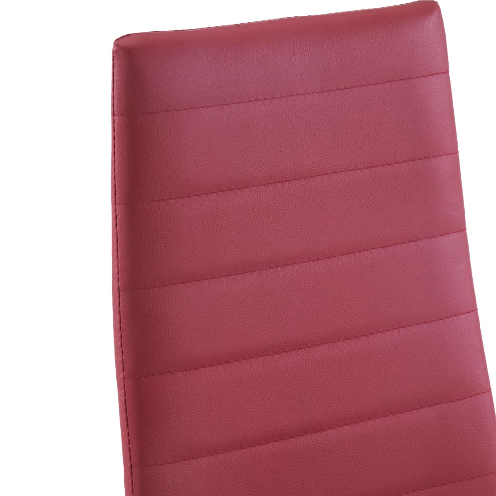 Σετ Τραπεζαρίας Επτά Τεμαχίων Μπορντό - Pakobazaar