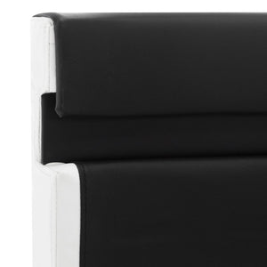Πλαίσιο Κρεβατιού με LED Μαύρο 140x200 εκ. από Συνθετικό Δέρμα - PAKOBAZAAR