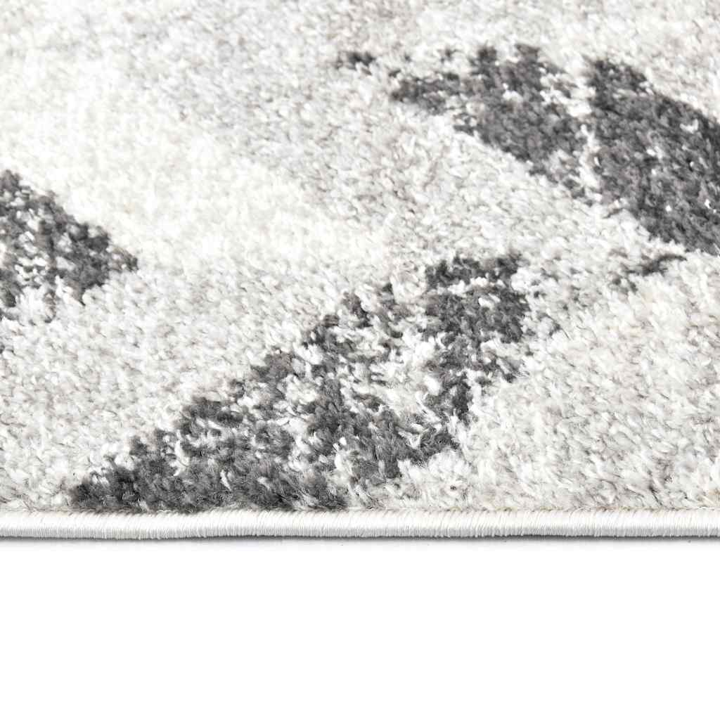 Χαλί Γκρι / Λευκό 120 x 170 εκ. από Πολυπροπυλένιο