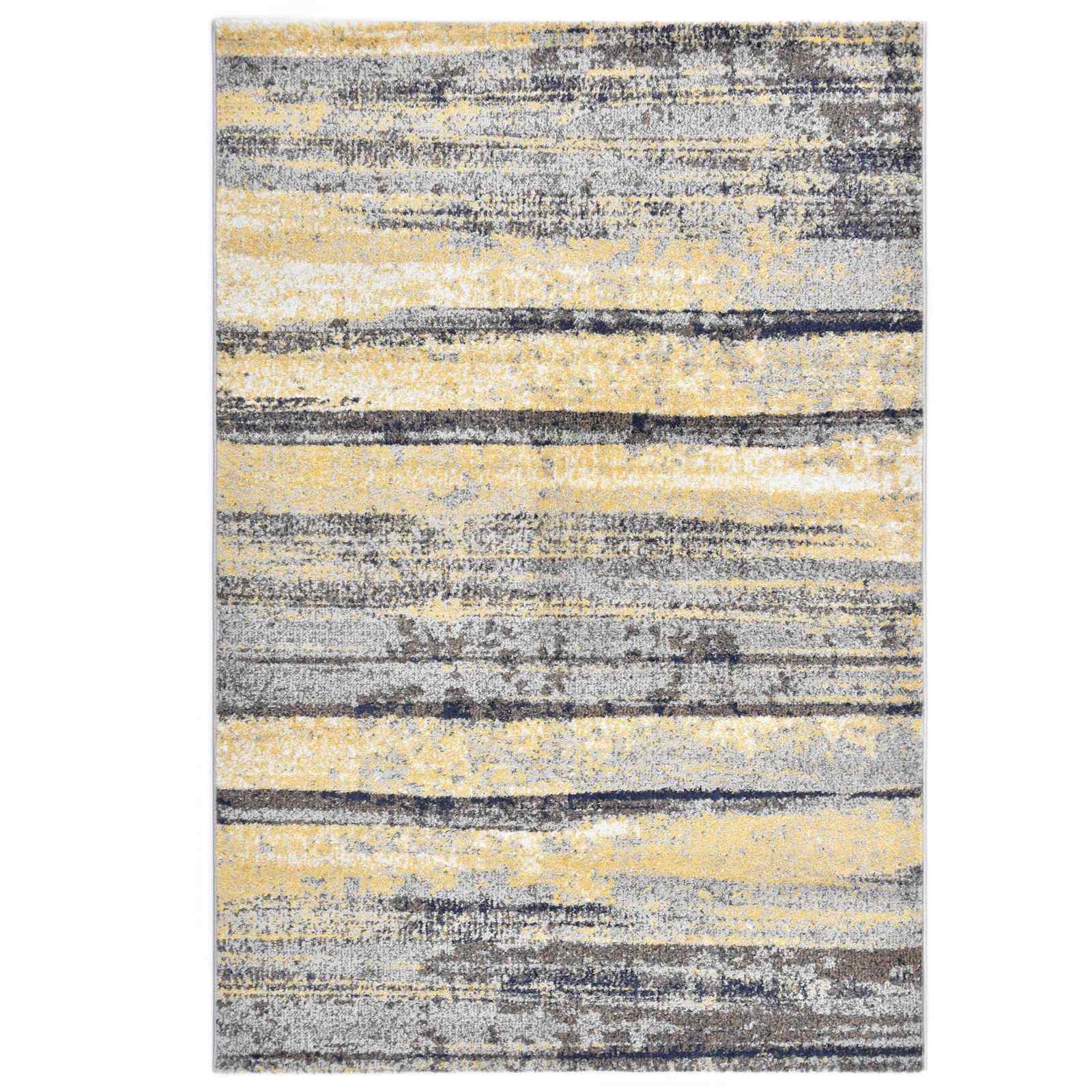 Χαλί Γκρι 120 x 170 cm Πολυαιθυλένιο - Pakobazaar
