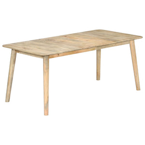 Τραπεζαρία 180 x 90 x 76 εκ. από Μασίφ Ξύλο Μάνγκο - Pakobazaar
