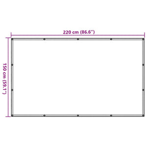 Δίχτυ για Τρέιλερ Μαύρο 1,5 x 2,2 μ. από HDPE - PAKOBAZAAR
