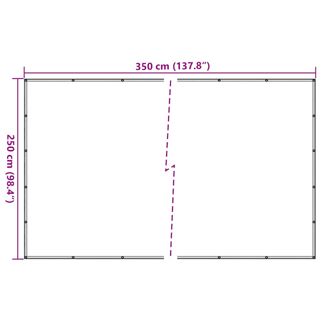 Δίχτυ για Τρέιλερ Μαύρο 2,5 x 3,5 μ. από HDPE - PAKOBAZAAR