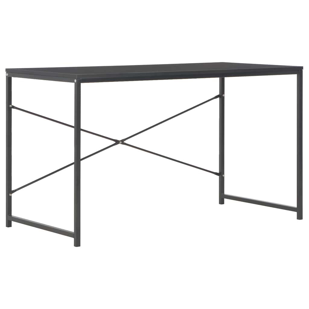 Γραφείο Υπολογιστή Μαύρο 120 x 60 x 70 εκ.