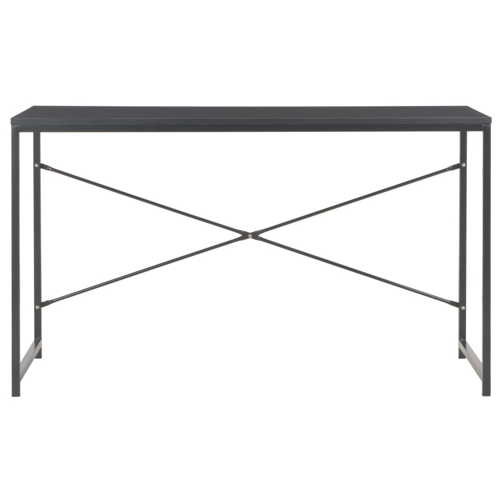 Γραφείο Υπολογιστή Μαύρο 120 x 60 x 70 εκ.