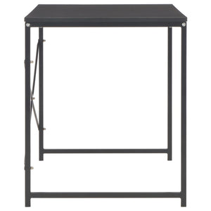 Γραφείο Υπολογιστή Μαύρο 120 x 60 x 70 εκ.