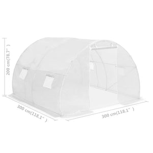 Θερμοκήπιο 9 μ² 300 x 300 x 200 εκ. - Pakobazaar