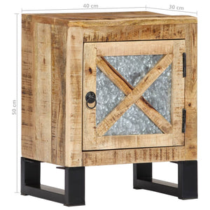 Κομοδίνο 40 x 30 x 50 εκ. από Μασίφ Ξύλο Μάνγκο - PAKOBAZAAR
