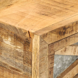 Τραπέζι Κονσόλα 110 x 30 x 76 εκ. από Μασίφ Ξύλο Μάνγκο - PAKOBAZAAR