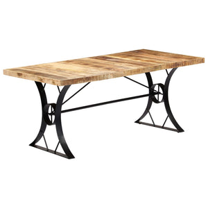 Τραπεζαρία 180 x 90 x 76 εκ. από Μασίφ Ξύλο Μάνγκο - PAKOBAZAAR