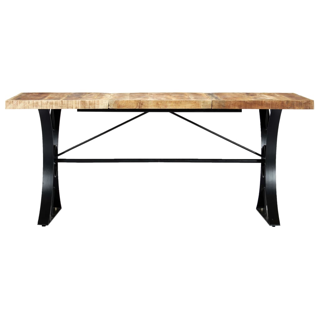 Τραπεζαρία 180 x 90 x 76 εκ. από Μασίφ Ξύλο Μάνγκο - PAKOBAZAAR