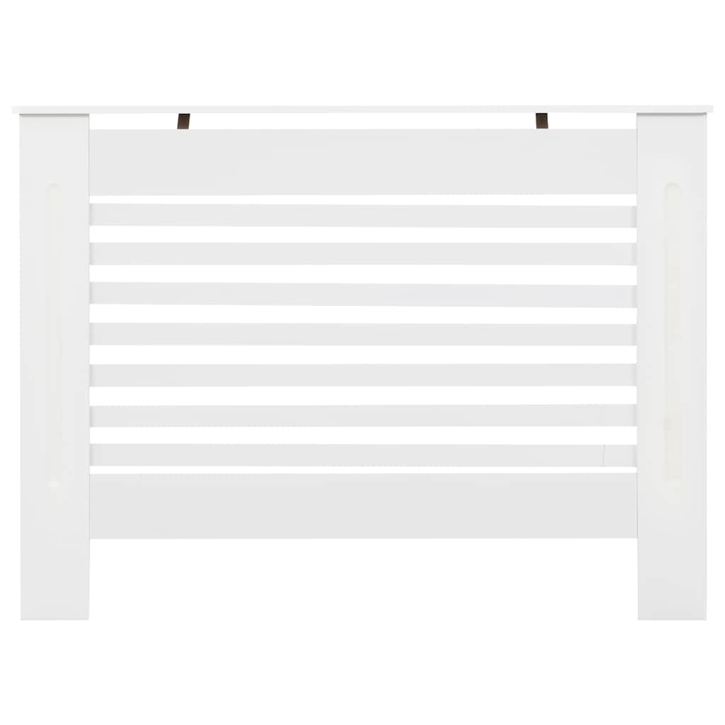 Κάλυμμα Καλοριφέρ Λευκό 112 x 19 x 81,5 εκ. από MDF - PAKOBAZAAR