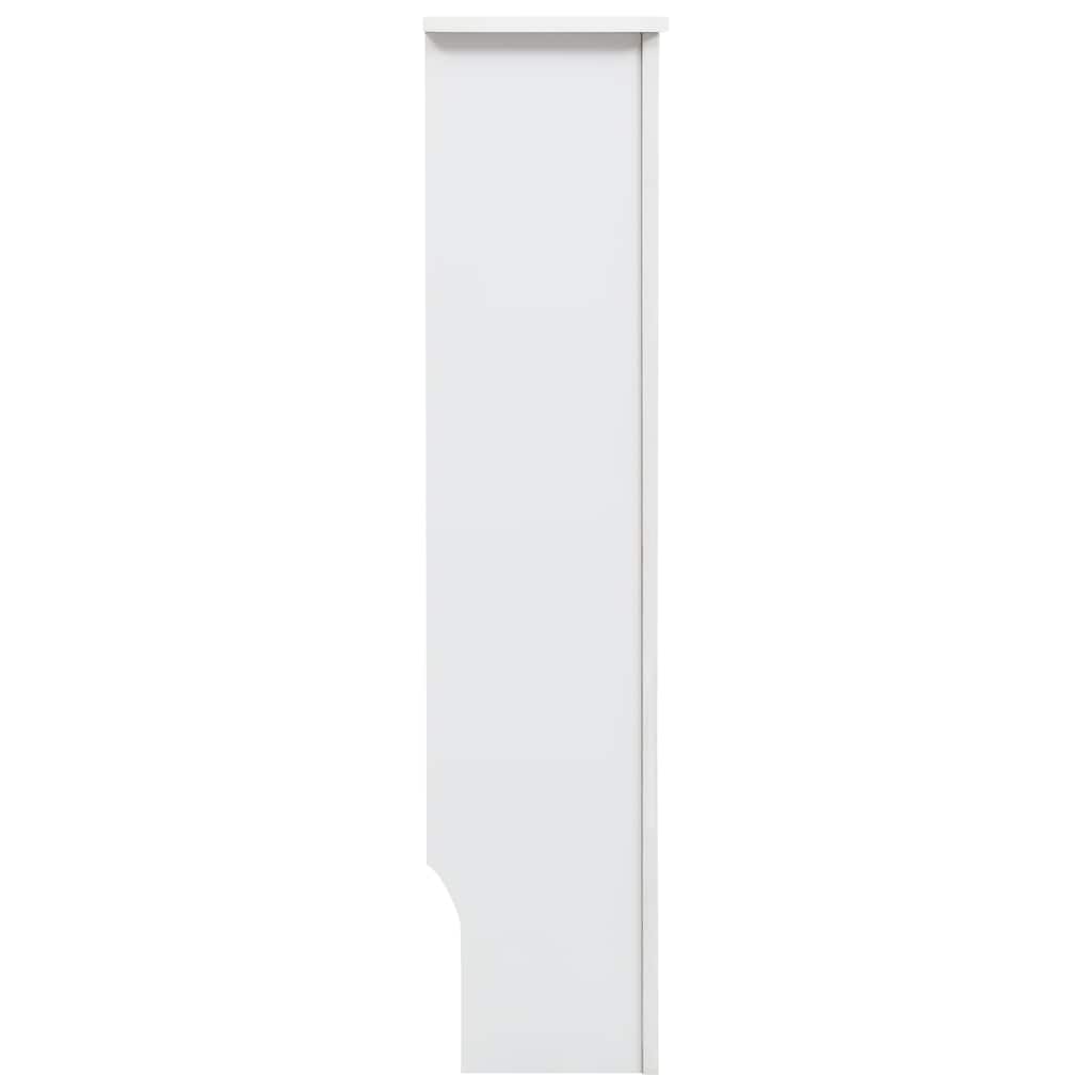 Κάλυμμα Καλοριφέρ Λευκό 112 x 19 x 81,5 εκ. από MDF - PAKOBAZAAR