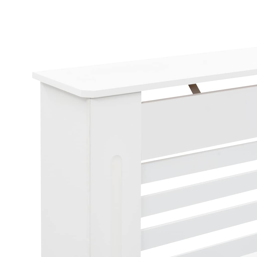 Κάλυμμα Καλοριφέρ Λευκό 112 x 19 x 81,5 εκ. από MDF - PAKOBAZAAR