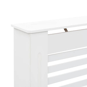 Κάλυμμα Καλοριφέρ Λευκό 112 x 19 x 81,5 εκ. από MDF - PAKOBAZAAR