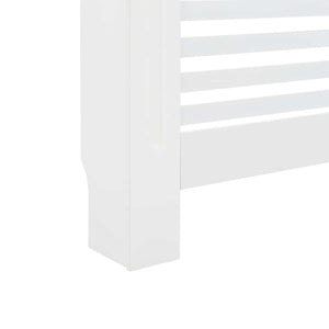 Κάλυμμα Καλοριφέρ Λευκό 112 x 19 x 81,5 εκ. από MDF - PAKOBAZAAR